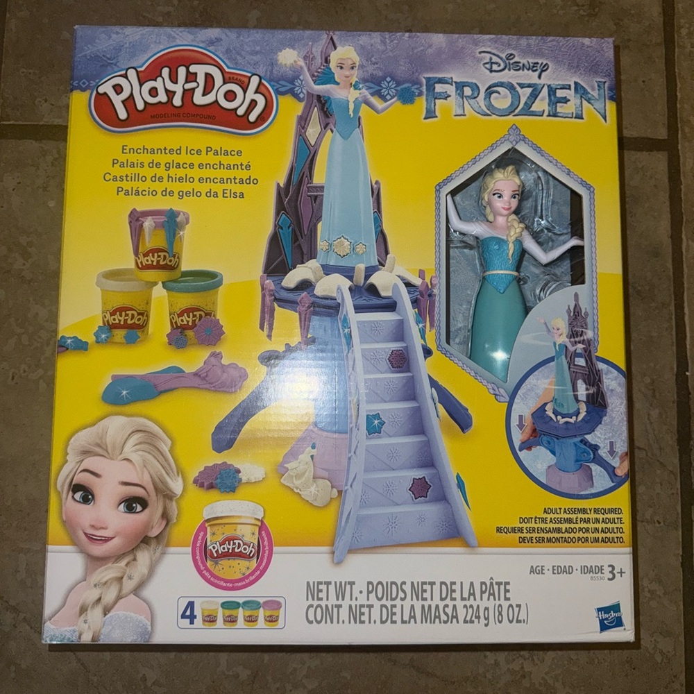 Disney Frozen Enchanted Ice Palace Playset - Blue and Yellow